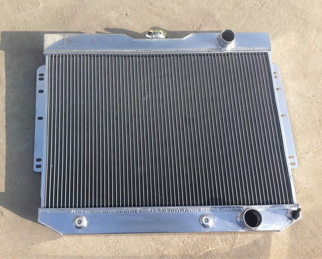 3 Row Aluminum Radiator for Chevy Impala 1959 1963/ Chevy Biscayne 1960 1965 1961 1962 Silver