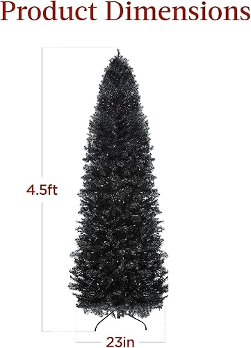 Miniatura 59 de Best Choice Products Árbol de Navidad blanco preiluminado, decoración artificial delgada de 6 pies con luces blancas incandescentes, árbol delgado
