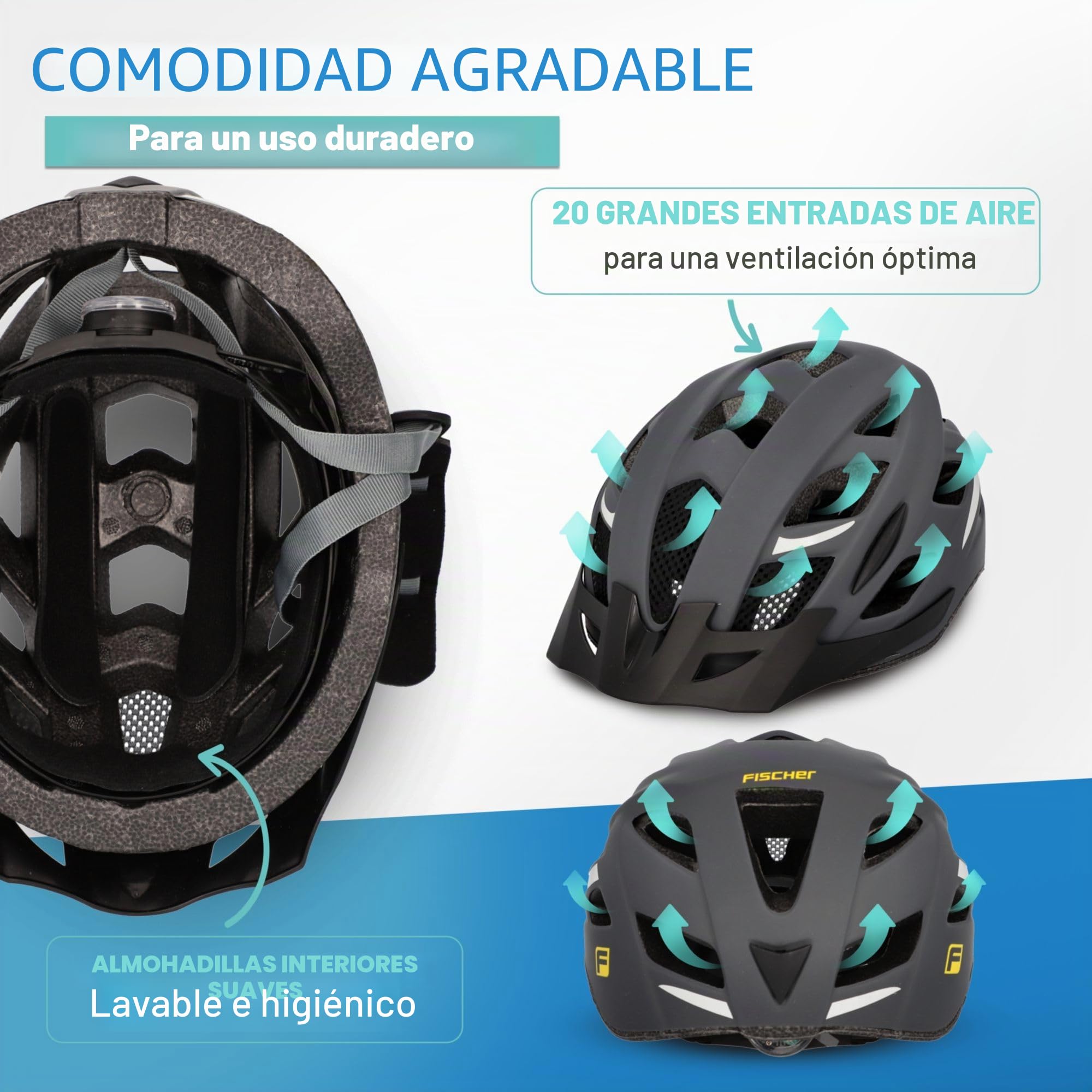 Fischer Urban Levin Bicicleta Casco