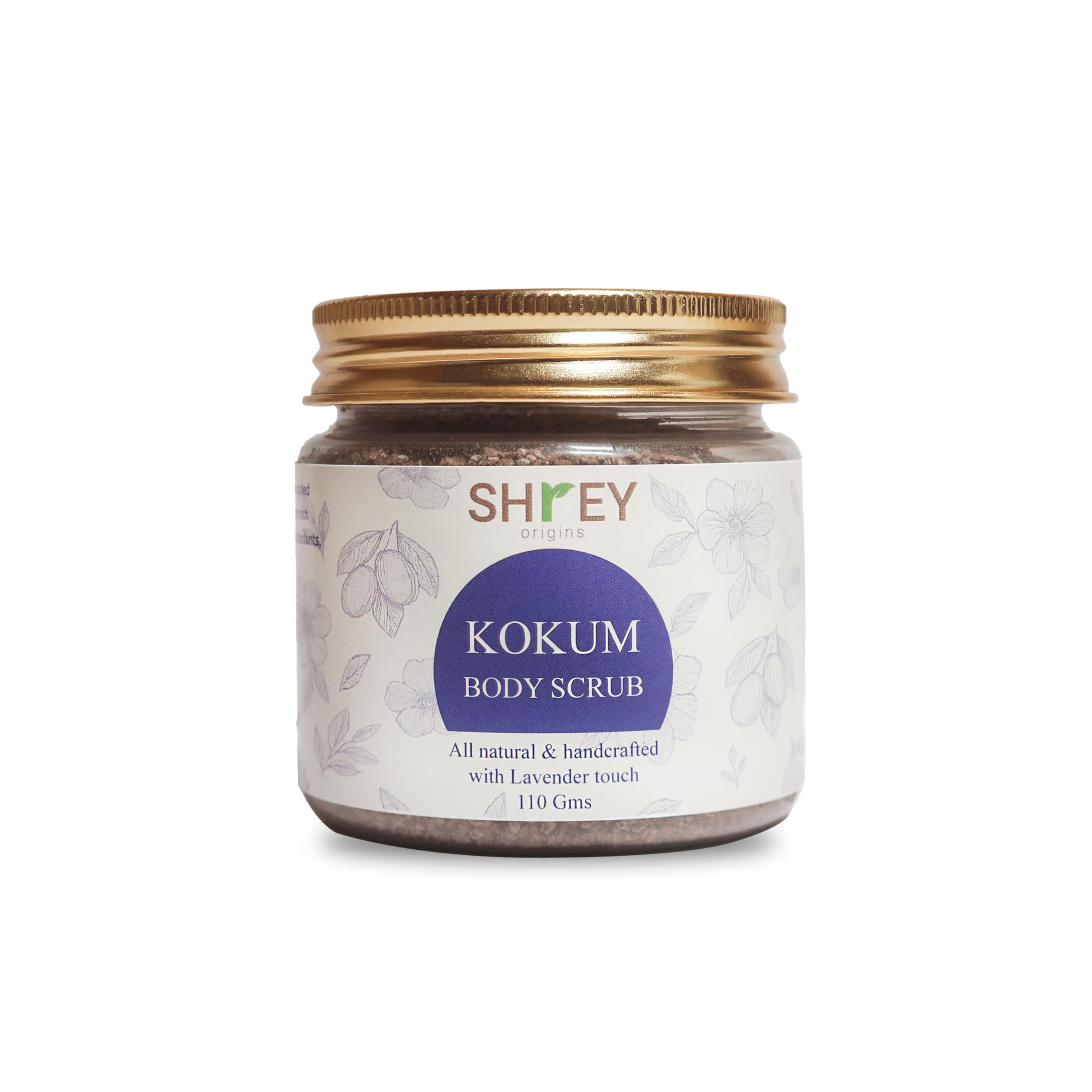 Shrey Origins Kokum Body Scrub with Lavender Touch, All Natural Handcrafted, 110g-picture-34