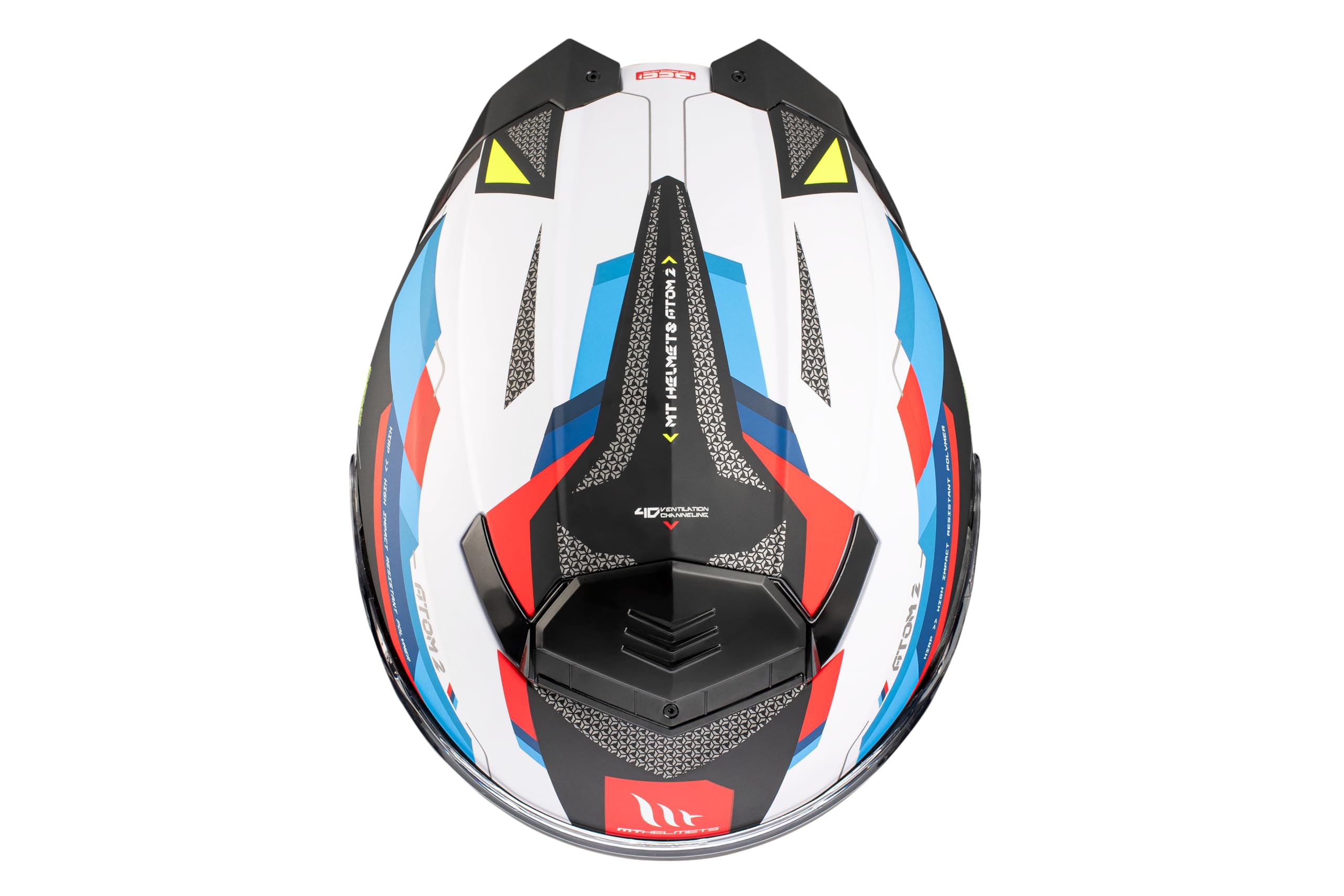 MT Helmets Atom 2 SV, Casco moto Modular Flip-Up, Visor Solar Retráctil, Interior Lavable, Preparado Intercomunicador UCS, Bloqueo frontal, Visor con posición Ventilación, Homologado ECE 22.06 & DOT