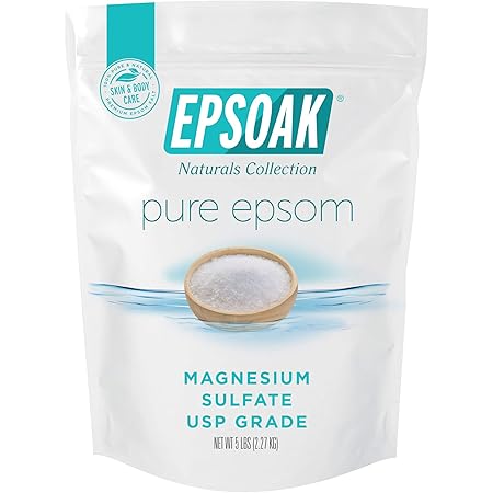 Epsoak Epsom Salt 5 lbs. Magnesium Sulfate USP
