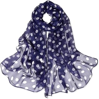 Herebuy - Unique Women's Floral Scarves: Chiffon Flowers & Birds Printed Scarf