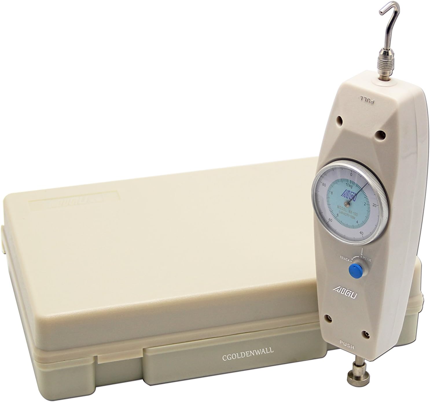 CGOLDENWALL professional handheld push pull force gauge tester 100N /10Kgf