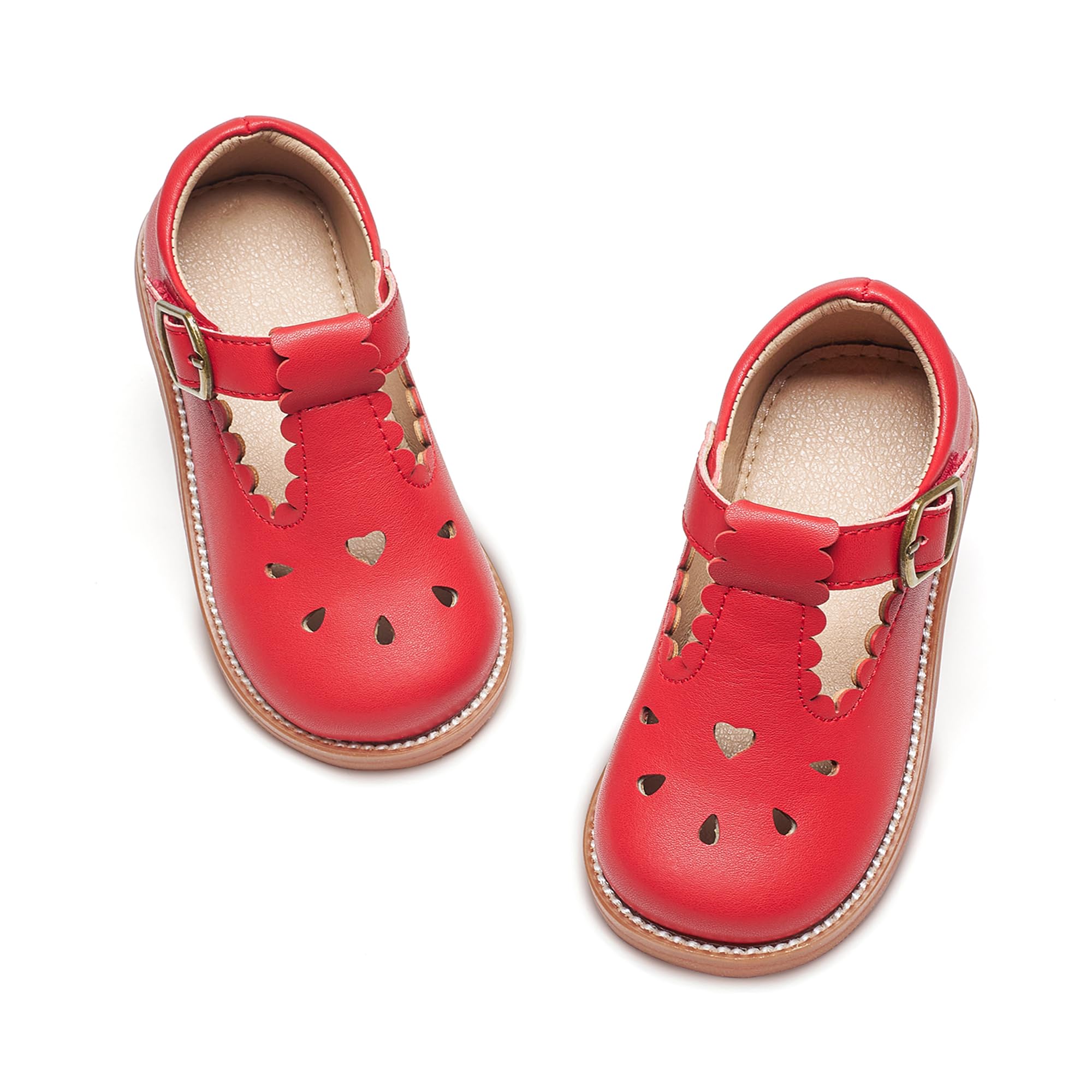 Otter MOMO Toddler Little Girls Oxford Mary Jane School Uniform Dress Shoes