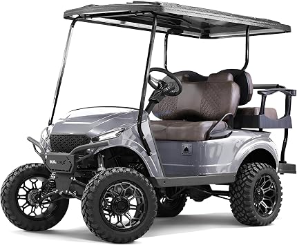 MADJAX Storm Body Kit for EZGO TXT Golf Cart - Silver Metallic - Fits 1994 & Up