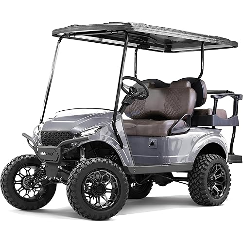 MADJAX Storm Body Kit for EZGO TXT Golf Cart - Silver Metallic - Fits 1994 & Up