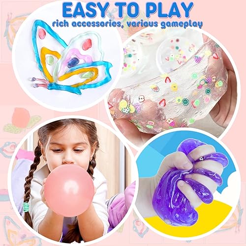 Miniatura 4 de Calendario de Adviento 2023 con diseño de slime de cristal, calendario de cuenta regresiva, juguetes de vacaciones, juego de 24 días, regalo