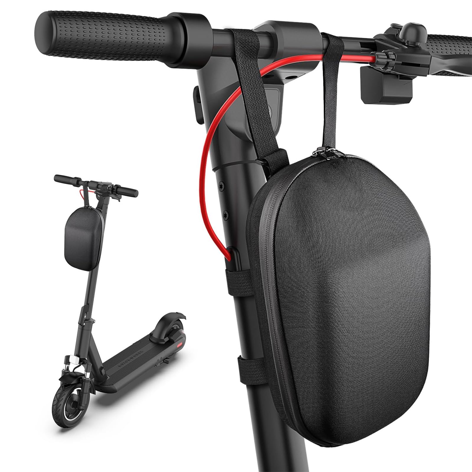 Sac de Trottinette Électrique, Sacoche Avant pour Trottinette, Sacoche Trottinette 4L, Sac de Scooter, pour Xiaomi Mijia M365 Pro Sedway Ninebot ES1/2/3/4 Scooter