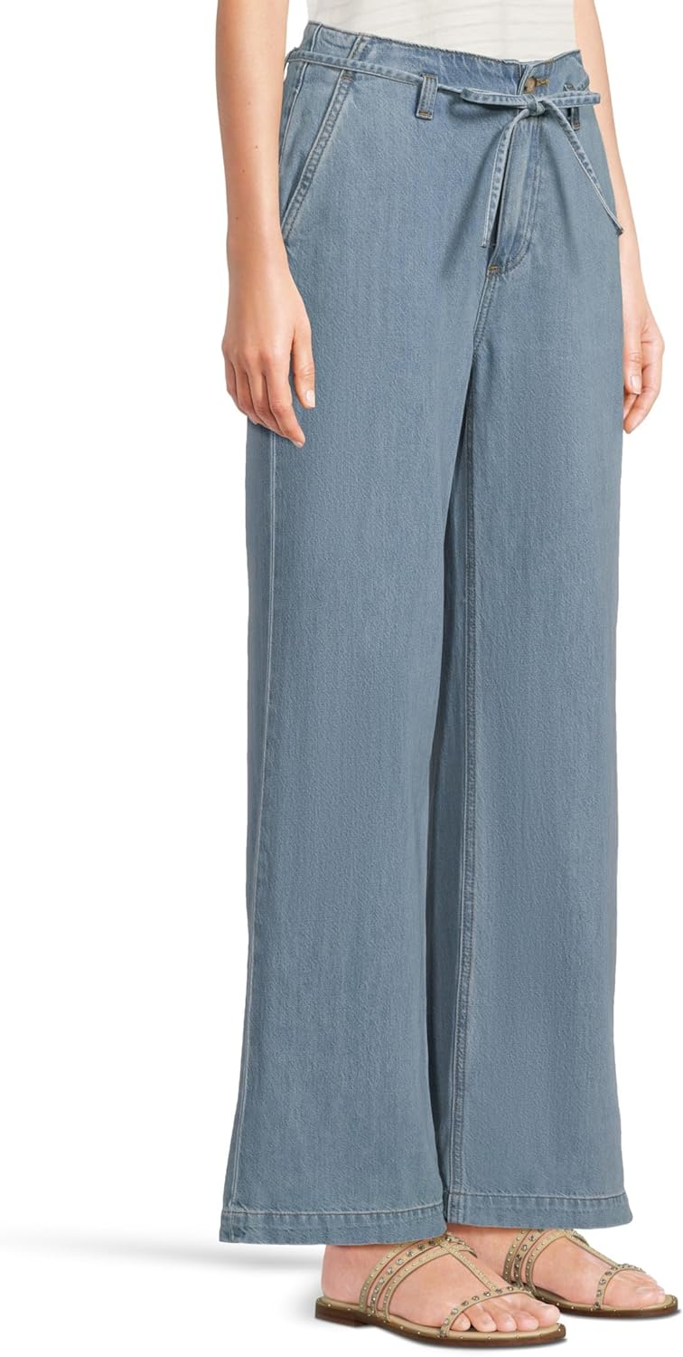 PAIGE Women's Zoey 31in W Offset Bltlps WST Tie