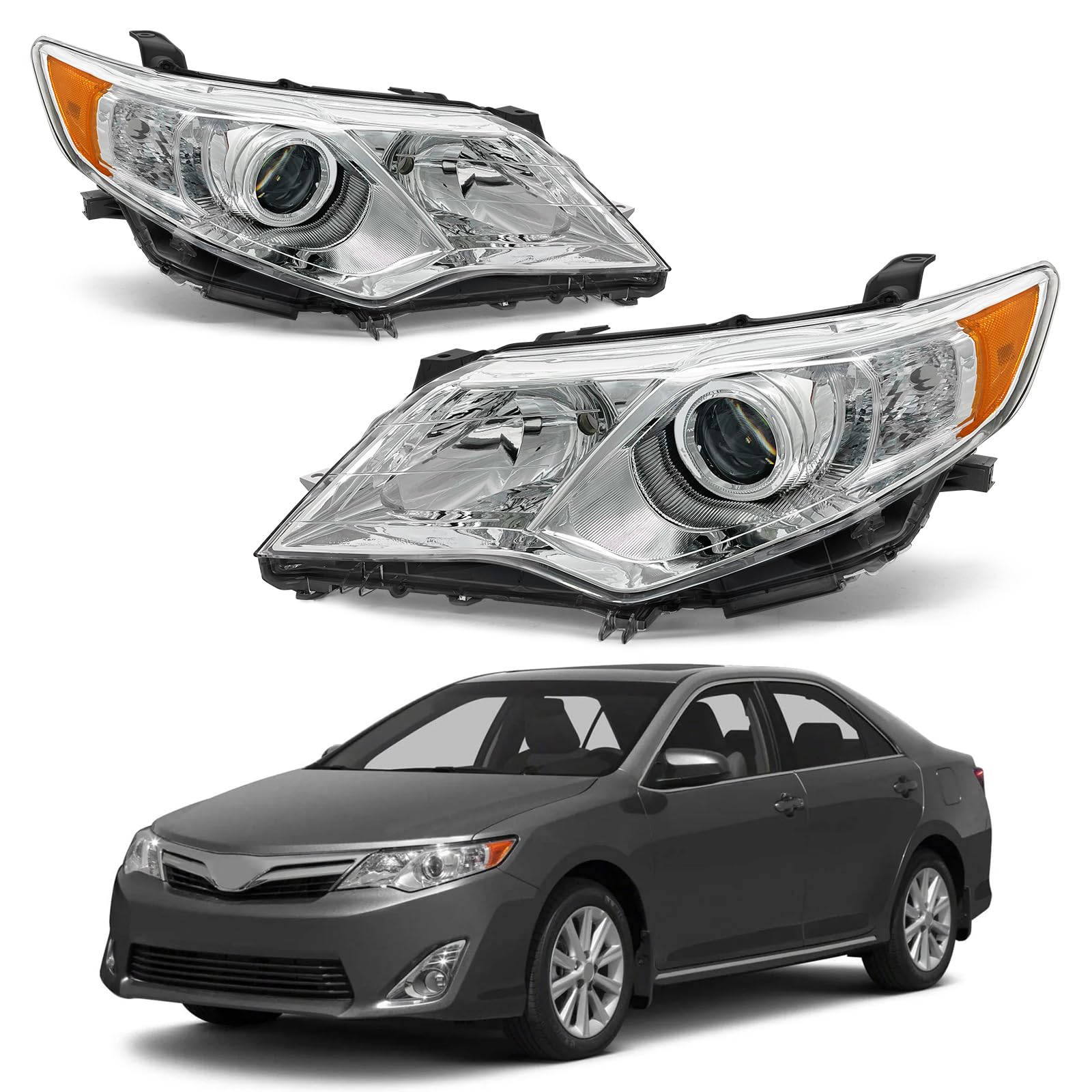 AXLAHA Headlights for 2012-2014 Toyota Camry