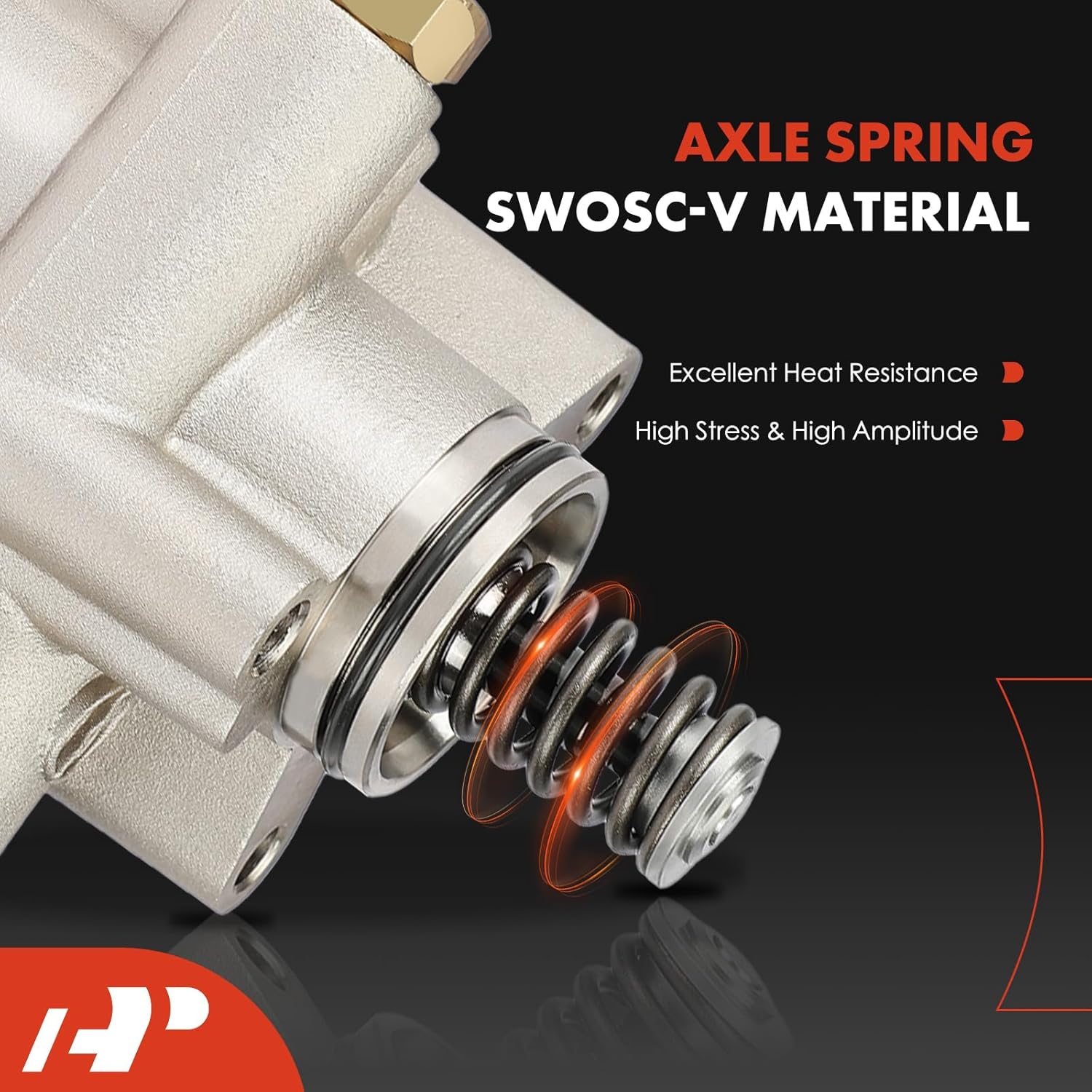 A-Premium Left High Pressure Fuel Pump Compatible with Audi Q7 2009-2010, A6 Quattro 2010-2011, A8 Quattro 2010, R8 2008-2012/2014-2015, S5 2009-2012 & Volkswagen Touareg 2009, 4.2L