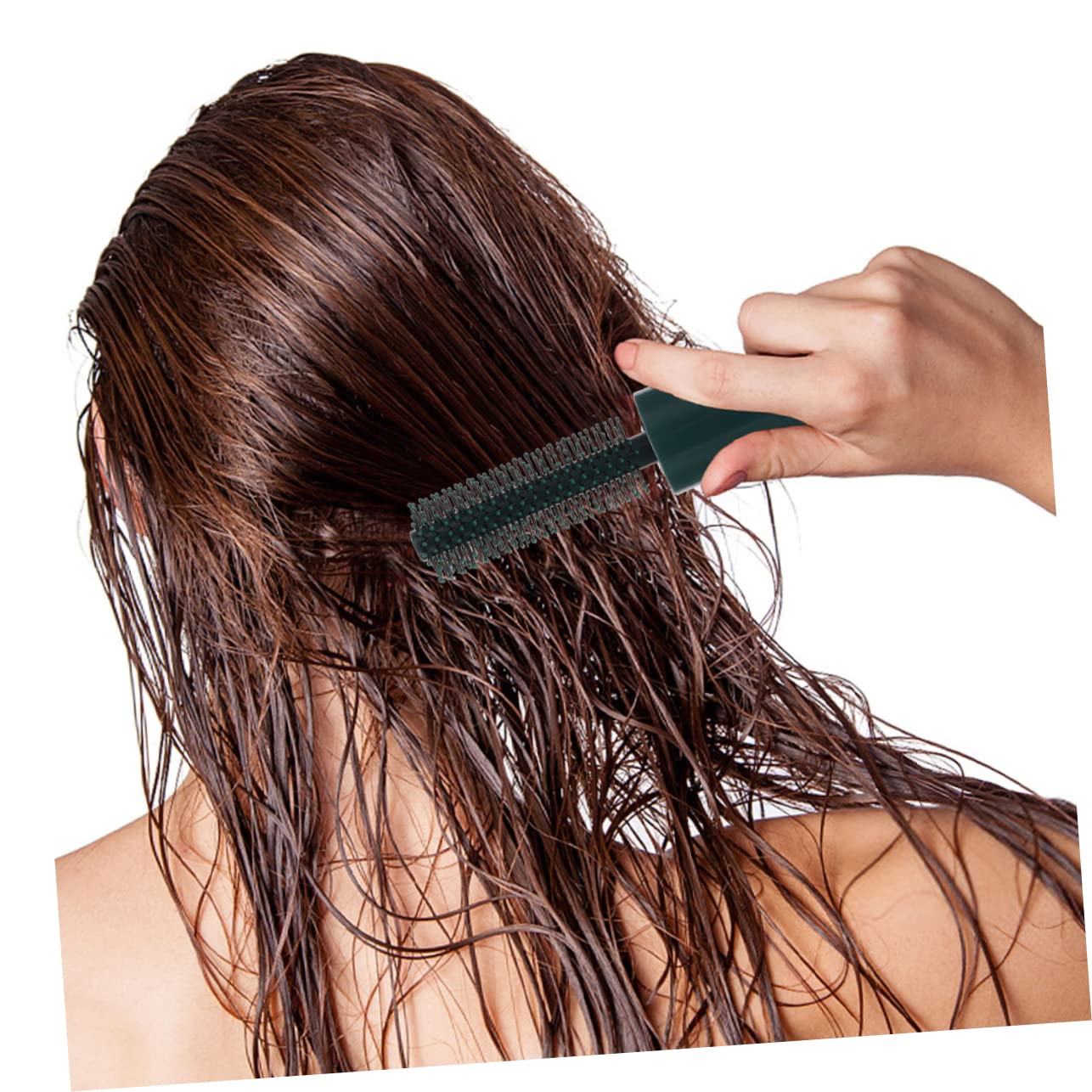 Beavorty 4 Stück Tragbarer Kamm Haarbürste in Reisegröße Haarbürste Für Den Haushalt Stylingbürste Für Lockiges Haar Styling-haarbürste Rollenhaarbürste Lockenbürste Boutique Abs Reisen