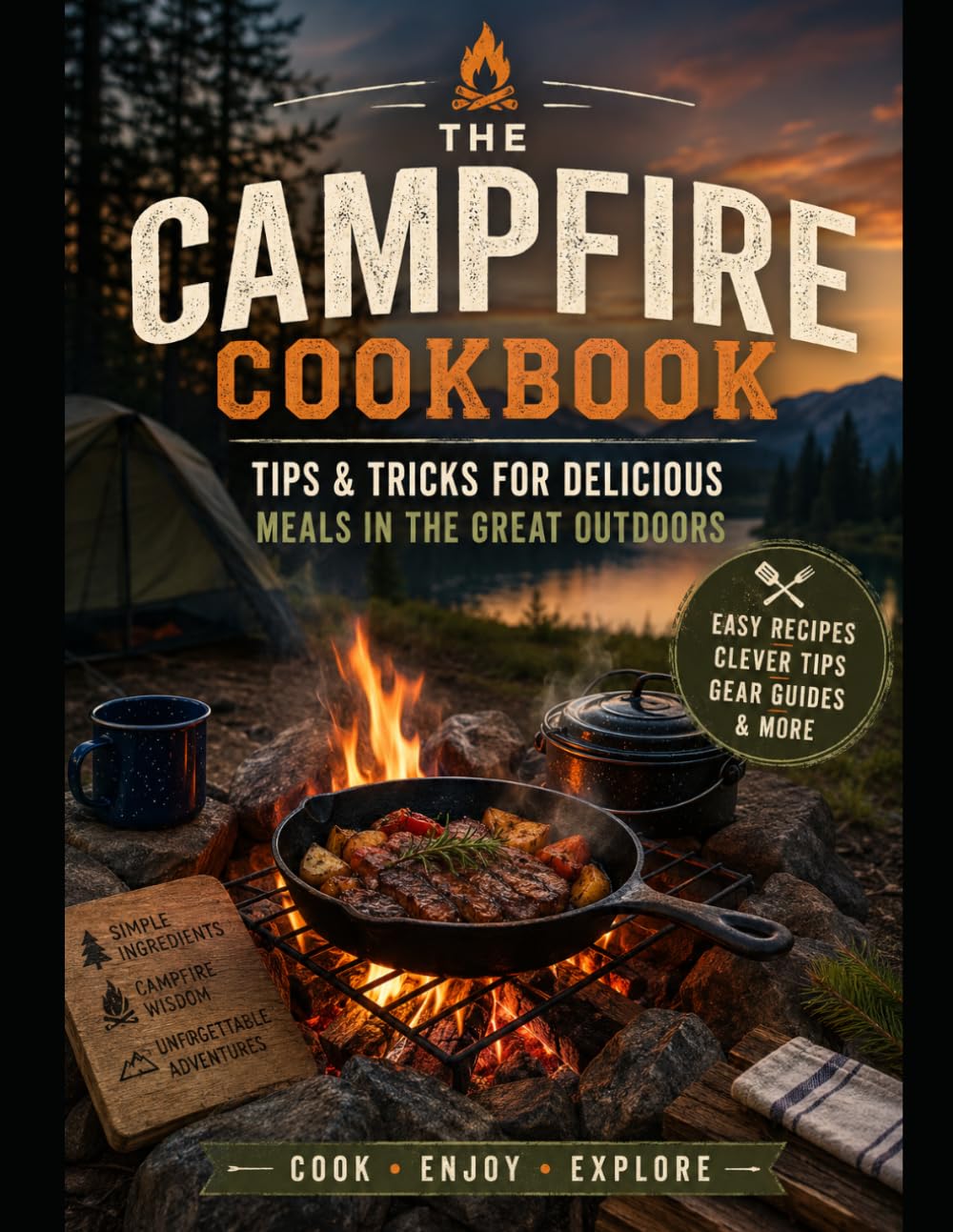 The Campfire Cookbook: Easy, Crave-Worthy Recipes for Every Camping Trip, Plus the Checklists and Prep Lists That Make Camp Cooking Effortless (Out Camping)