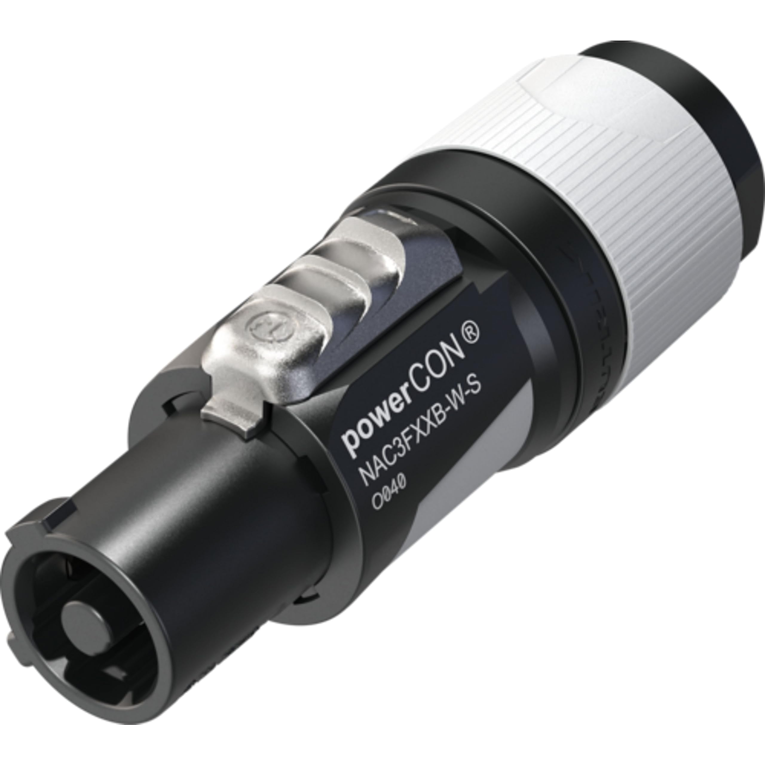 Neutrik | Złącza Powercon NAC3FXX | NAC3FXXB-W-S Powercon | 6-12 mm szary