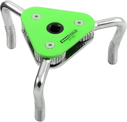 Miniatura 9 de OEMTOOLS 87160 Llave de filtro ajustable de 3 mandíbulas, llave de filtro de aceite de uso pequeño espacio, llave de filtro de aceite ajustable,