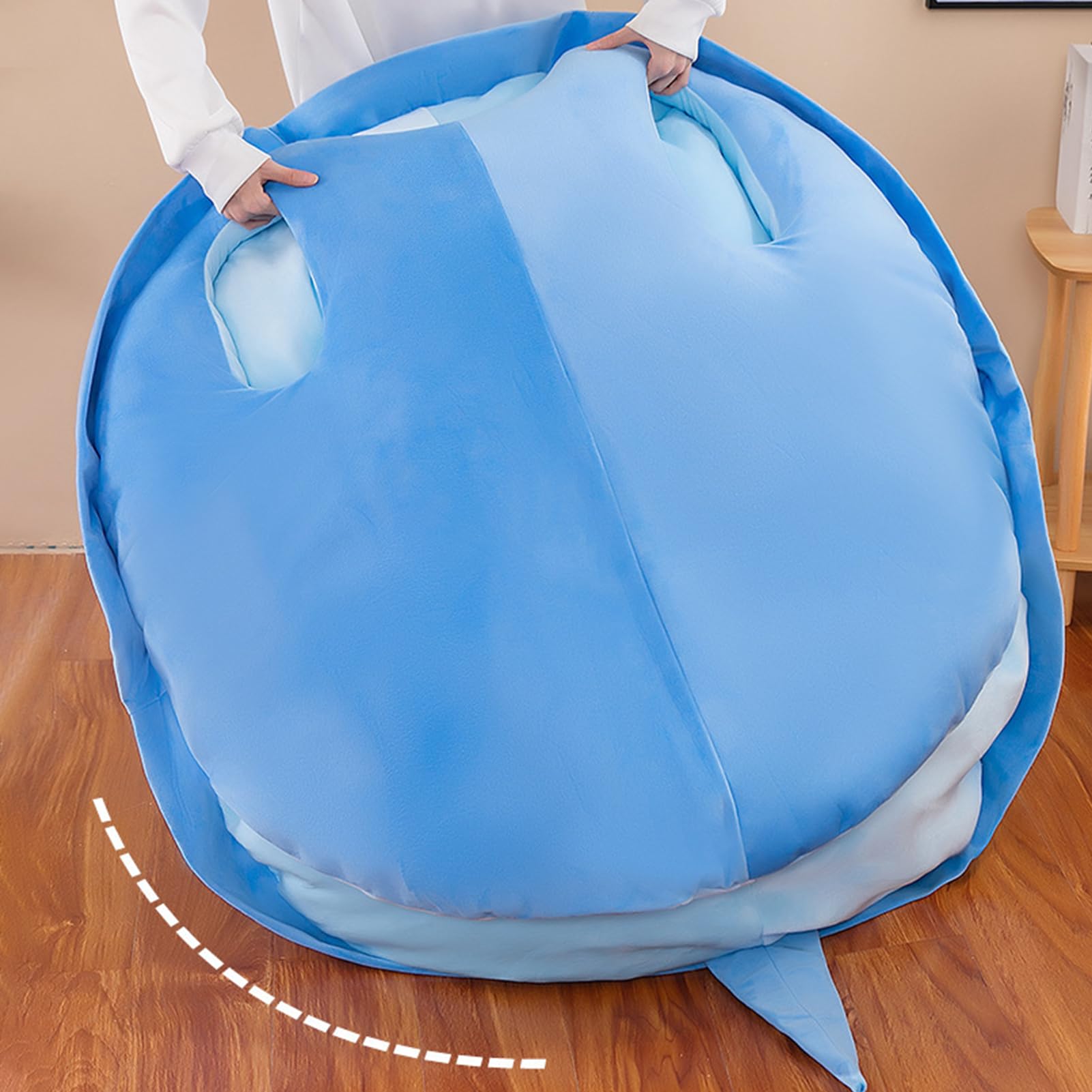 Generic Oreiller en peluche géant multifonctionnel en forme de carapace de tortue portable pour l'anxiété (Vert, 80 cm/31,4 po Generic Oreiller en peluche géant multifonctionnel en forme de carapace de tortue portable pour l'anxiété (Vert, 80 cm/31,4 po