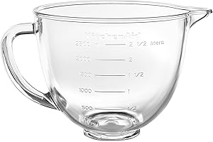 KitchenAid 3.5 Quart Tilt-Head Glass Bowl - Modernize Your Kitchen with Culinary Confidence
