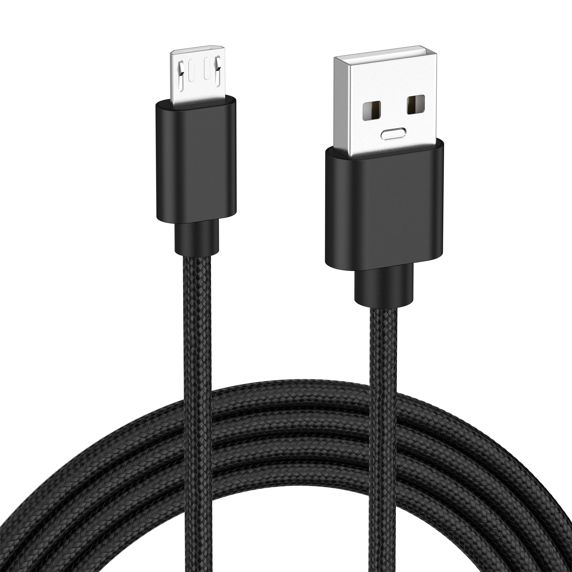 Tobfit Micro USB Cable 2M Android Charger Cable 2.4A Nylon Braided Fast Charging Cord for PS4, Samsung Galaxy S7 S6 S5 J7 J5 J6 J3, Note, LG, Nexus, Nokia, Xbox,HTC,Sony, Kindle Fire,and More-image-34