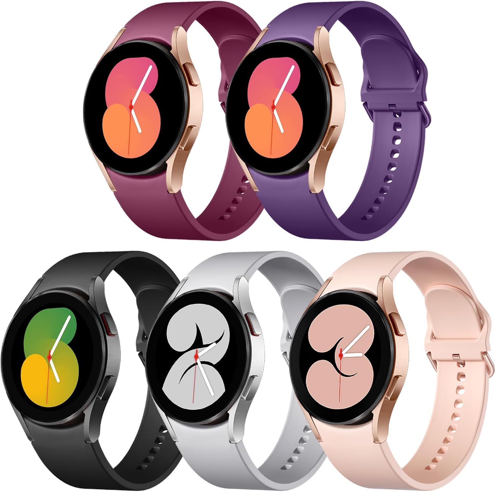 Lerobo Bands for Samsung Galaxy Watch 6/5/5 Pro 45mm,Galaxy Watch 4/Classic