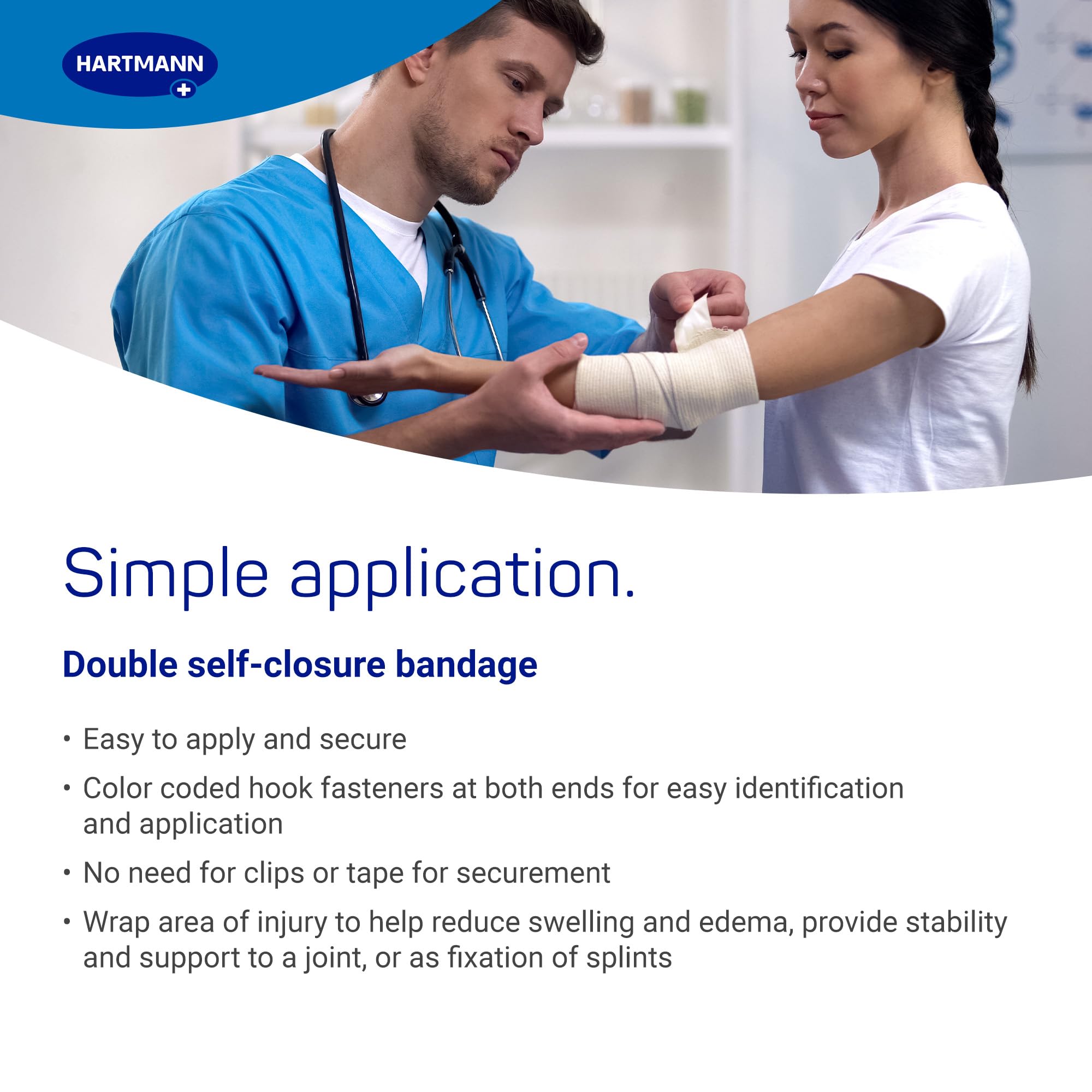 EZe-Band Elastic Bandage - Self-Closing, 10 Count -3 EZe-Band Elastic Bandage - Self-Closing, 10 Count -3