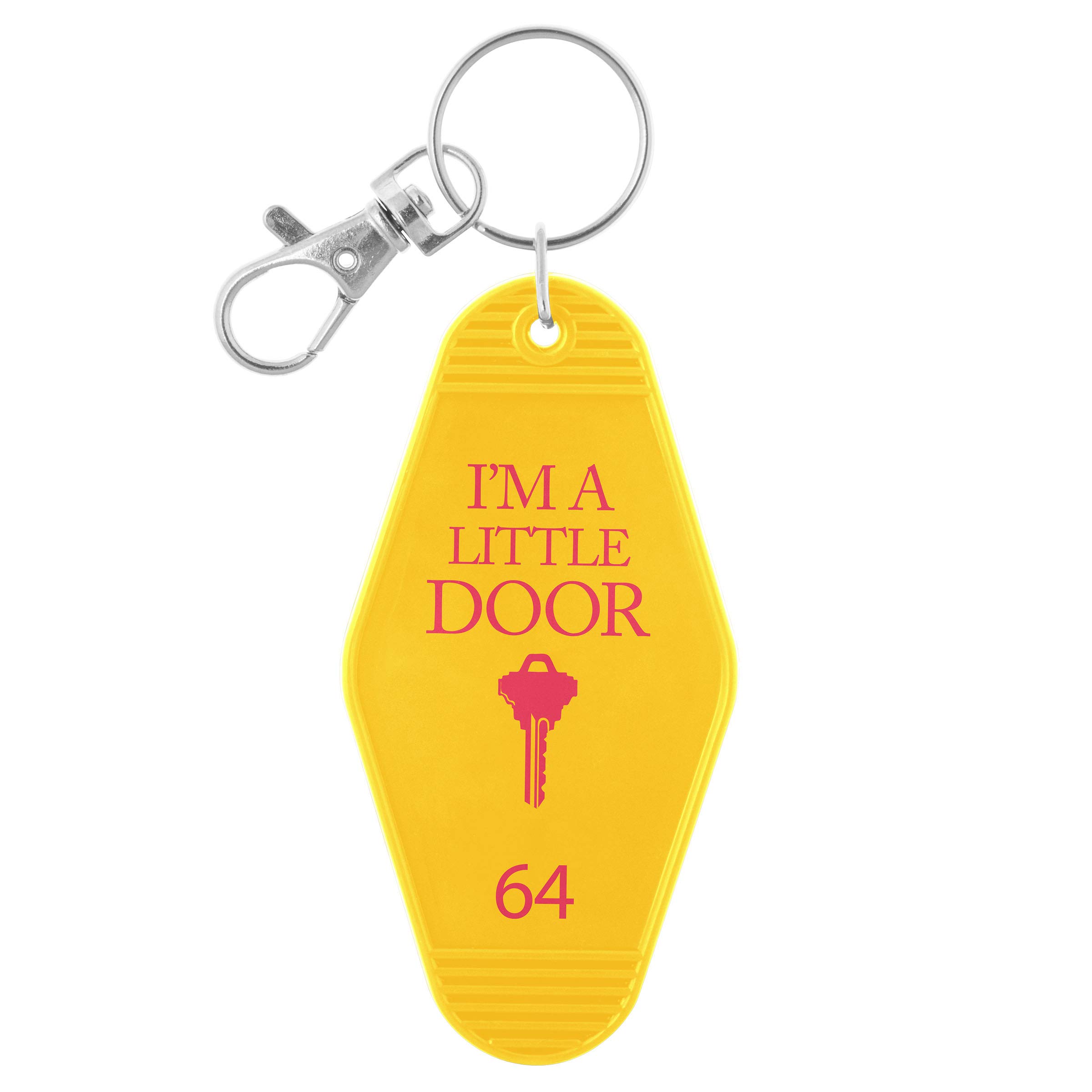 Wit Gifts Hotel Keychain, Right Size - 3.5” L x 1.65” W,fits into Pocket, Door Key