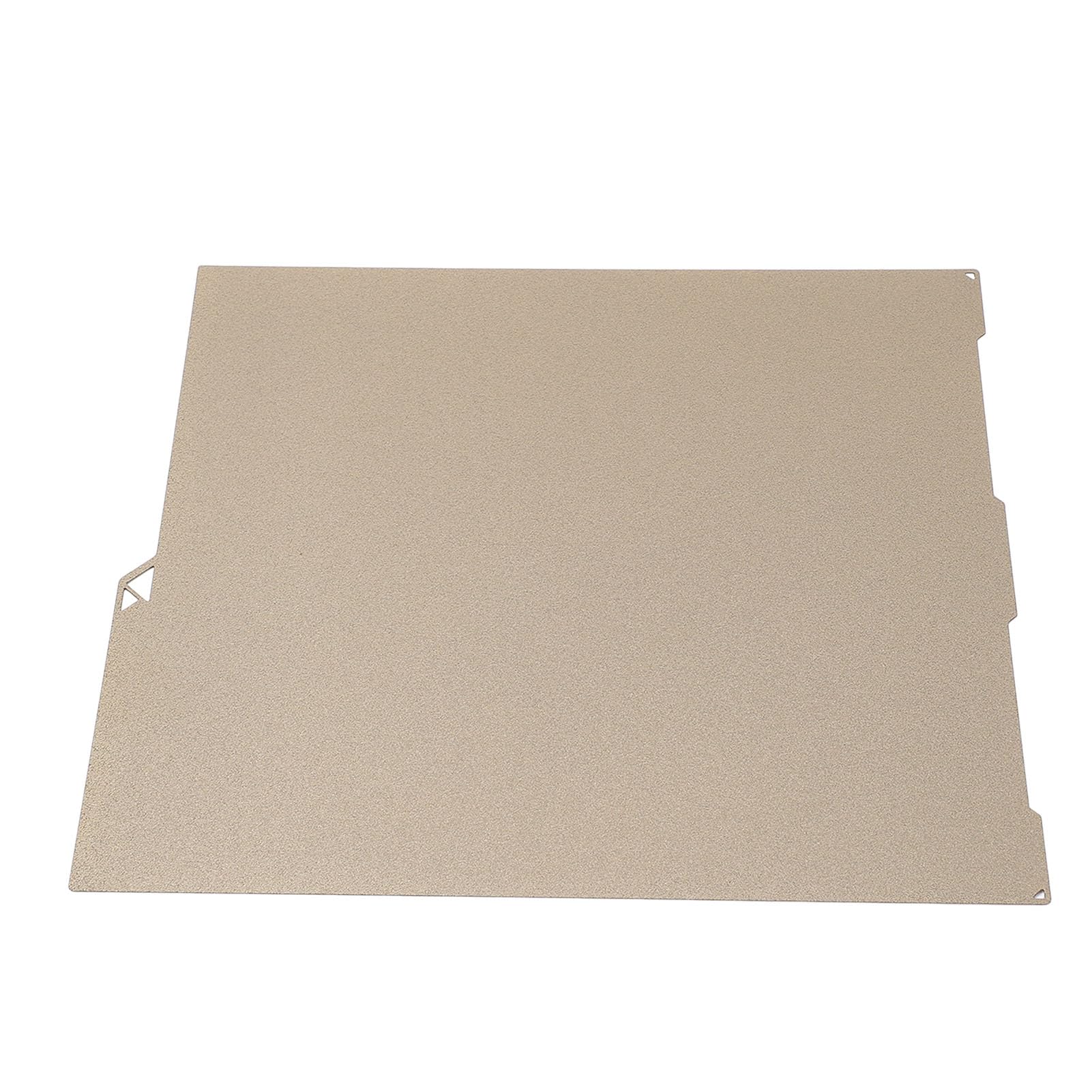 Oumefar 256x268mm Double Sided Textured PEI Build Plate, Heat Flexible 3D Printer Print for Kobra 3 Combo 3D Printing Accessories