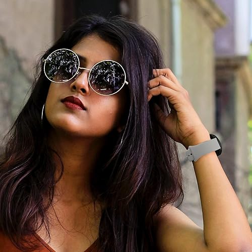 Miniatura 7 de Paquete de 2 correas para Amazfit Bip 3  Bip 3 Pro  Bip U Pro  Bip  Bip Lite  Bip S lite  Bip U  Bip U, correa de repuesto deportiva de silicona