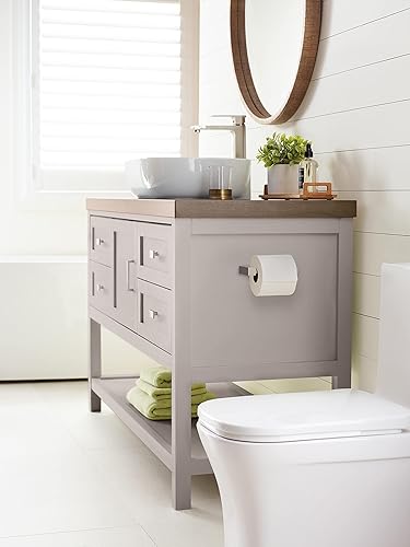 Vista 79 de Amerock BH3608226 Toallero cromado Toallero de 6-1/2 pulgadas (6.496 in) de longitud Monumento Toallero de mano para pared de baño Soporte