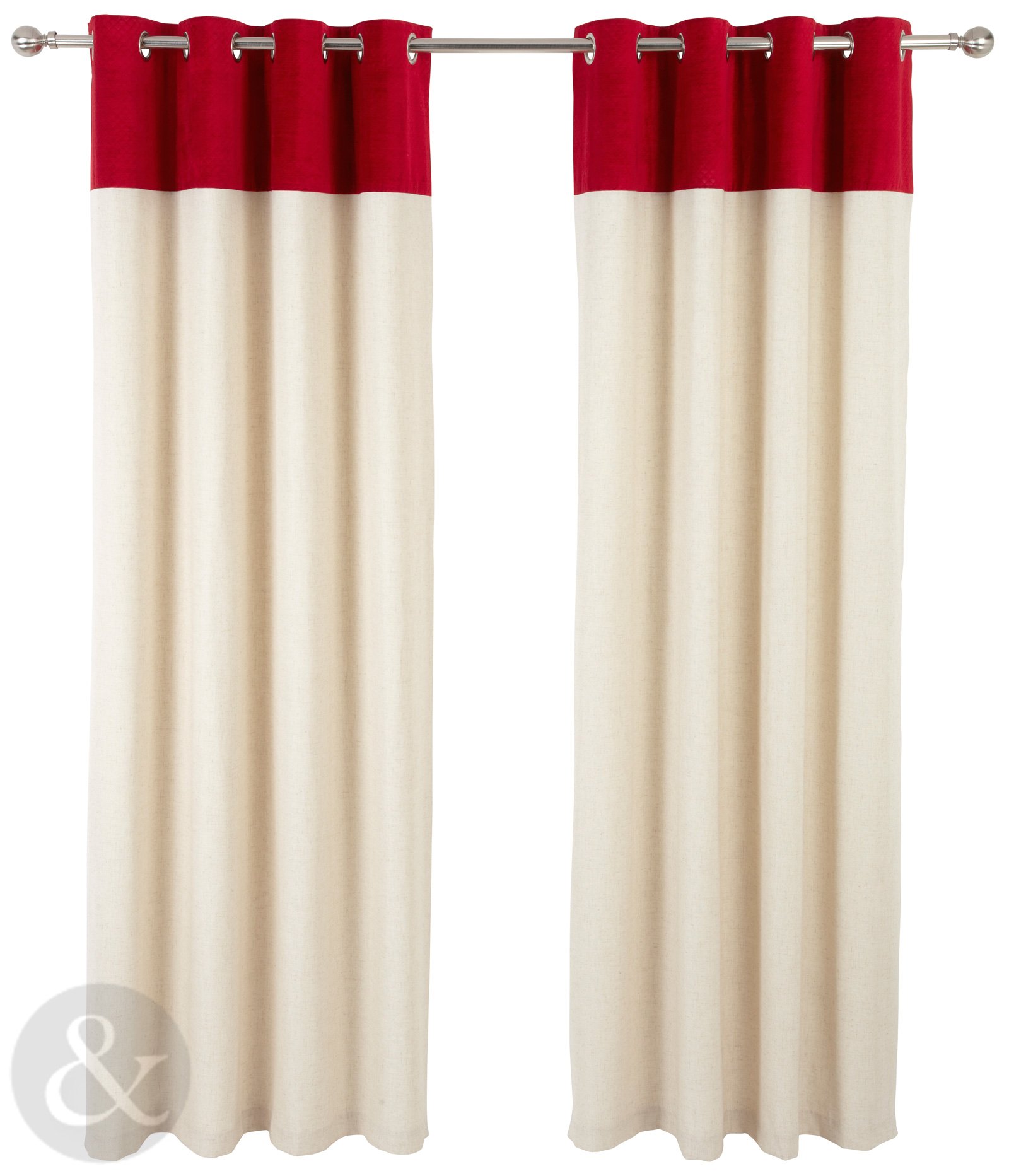 Just Contempo - Tende in Tessuto Jacquard, Completamente