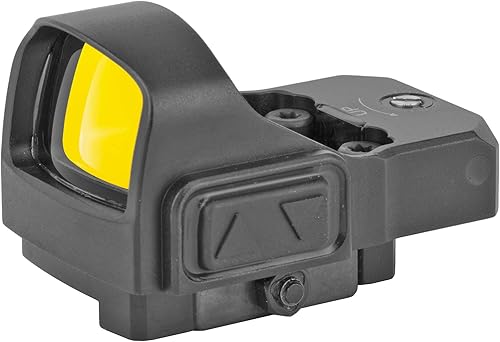 MEPROLIGHT MEPRPO microRDS Óptica de punto rojo con montaje de liberación rápida (QD) y miras de respaldo traseras y delanteras de tritio