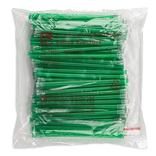 Miniatura 24 de Practicon 7019110 PUR PUR Color-Flex - Eyector de saliva (100 unidades), color morado Púrpura,Verde,Naranja,Amarillo,Azul,Rojo