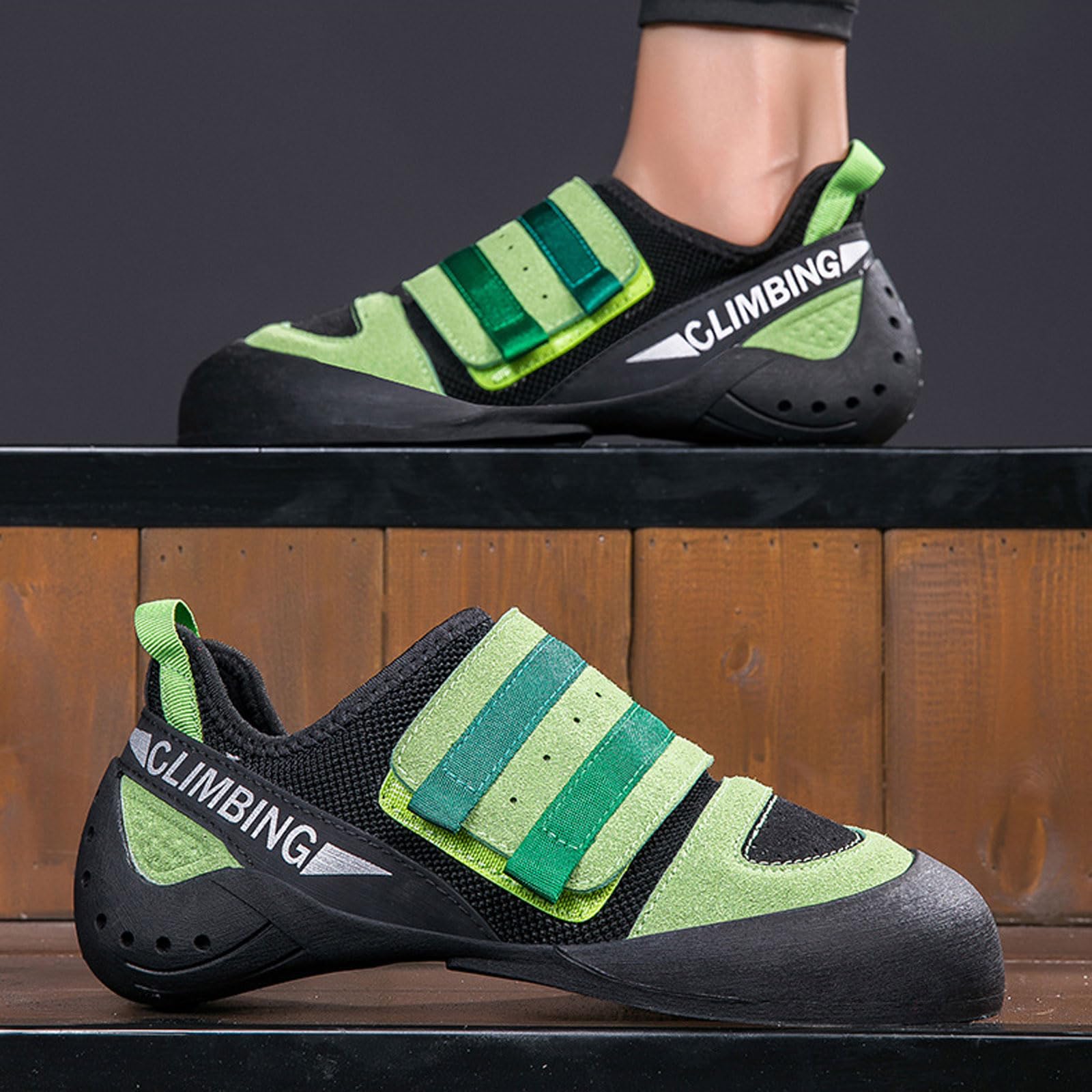 Scarpe da Arrampicata da Uomo e da Donna,Leggere,Antiscivolo,per Interni ed Esterni,per Principianti,scalatori Professionali,Boulder,Facile da Indossare e da togliere per Bambini