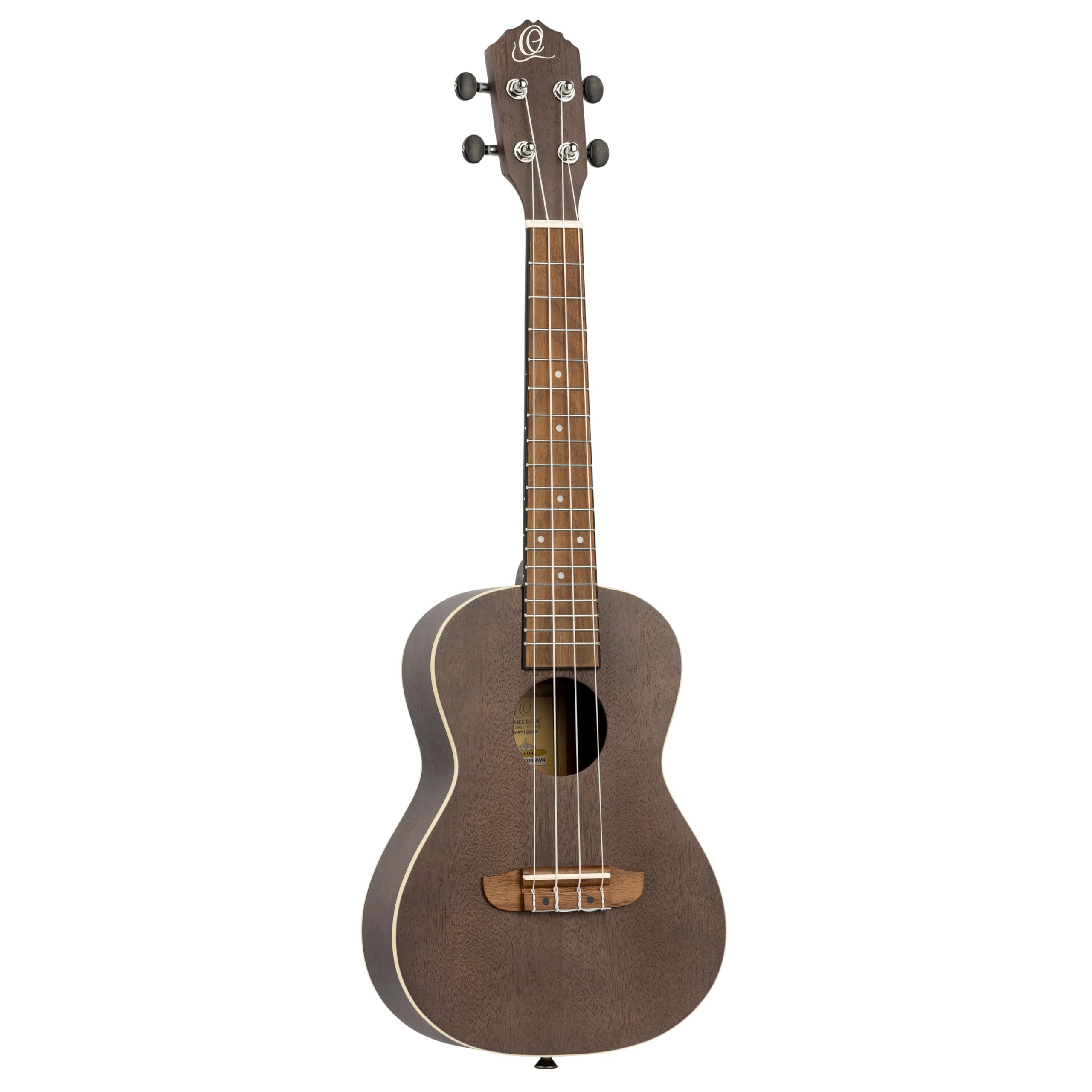 Ortega Guitars Ukulele Concerto Acustico – Earth Series – Okoume, Black (RUCOAL)