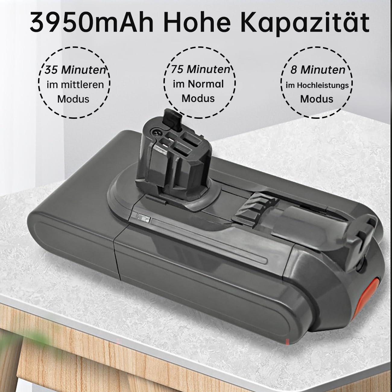 V11 SV15 - Batería de repuesto para Dyson, 25,2 V, 3900 mAh, V11