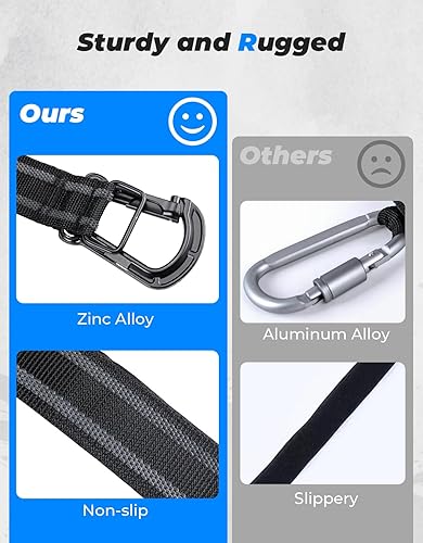 Miniatura 4 de KEMIMOTO Paquete de 2 ganchos para colgar casco, jaula enrollable UTV, se adapta a tubos redondos de 1.5 a 2.0 pulgadas, solución de almacenamiento