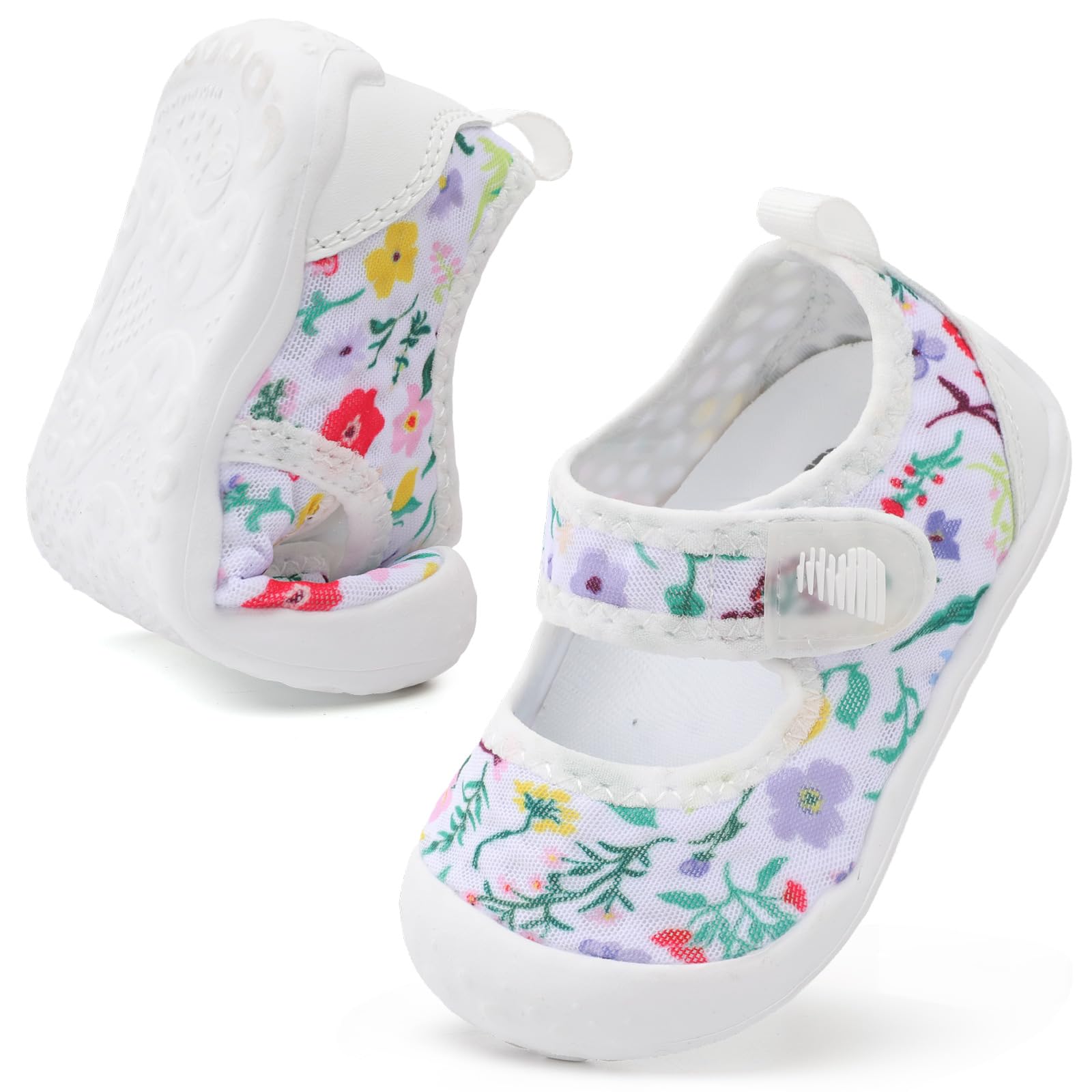 BARERUN Toddler Water Shoes Barefoot Water Shoes for Kids Baby Wide Aqua Socks with Arch Support Quick-Dry Breathable Boys Girls Sandals Walking Shoes for Beach Swim Pool Shoes