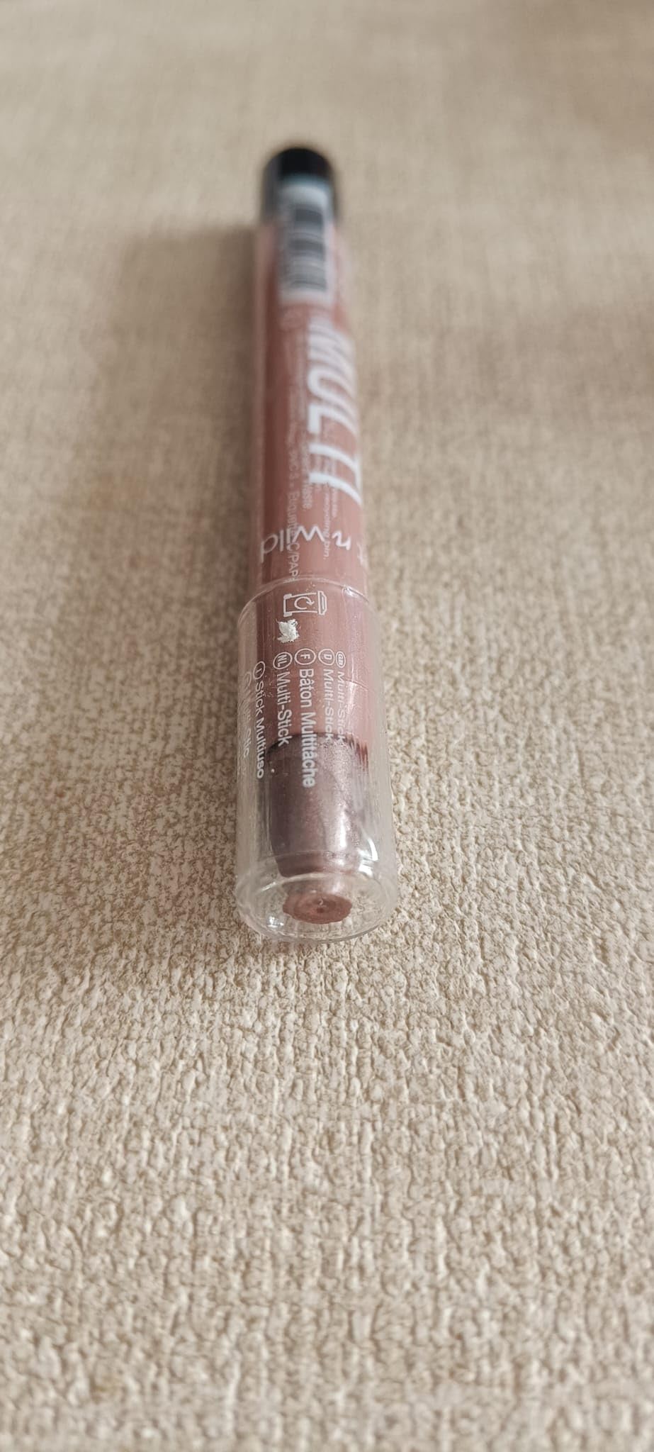 wet n wild Color Icon Cream Eyeliner Eyeshadow Multi-Stick, Moisturizing, Nourishing Velvety Cream-to-Powder Buildable & Blendable Formula, Cruelty-Free & Vegan - Brown Sugar