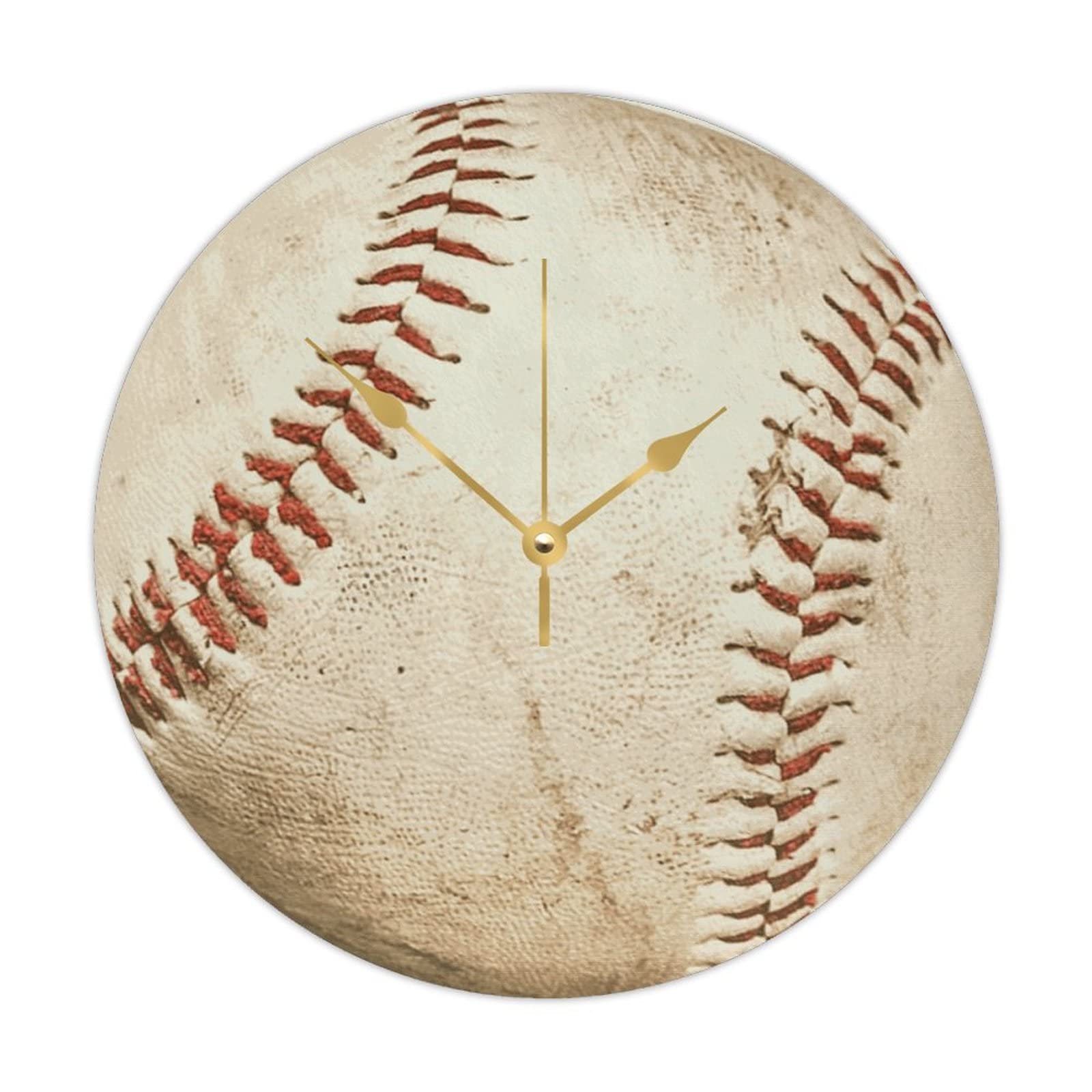 Cadeau pour les amateurs de sport horloge en bois de Noël enfant