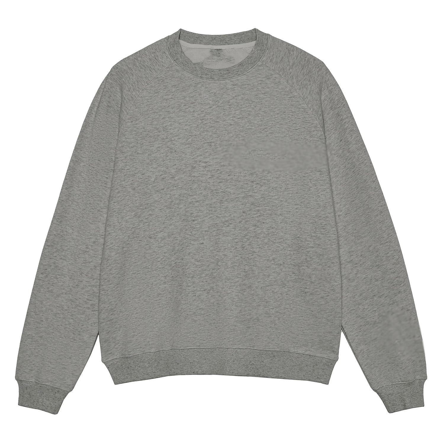 Sudadera Holgada Vintage para Mujer, Cuello Redondo, Forrada de Felpa