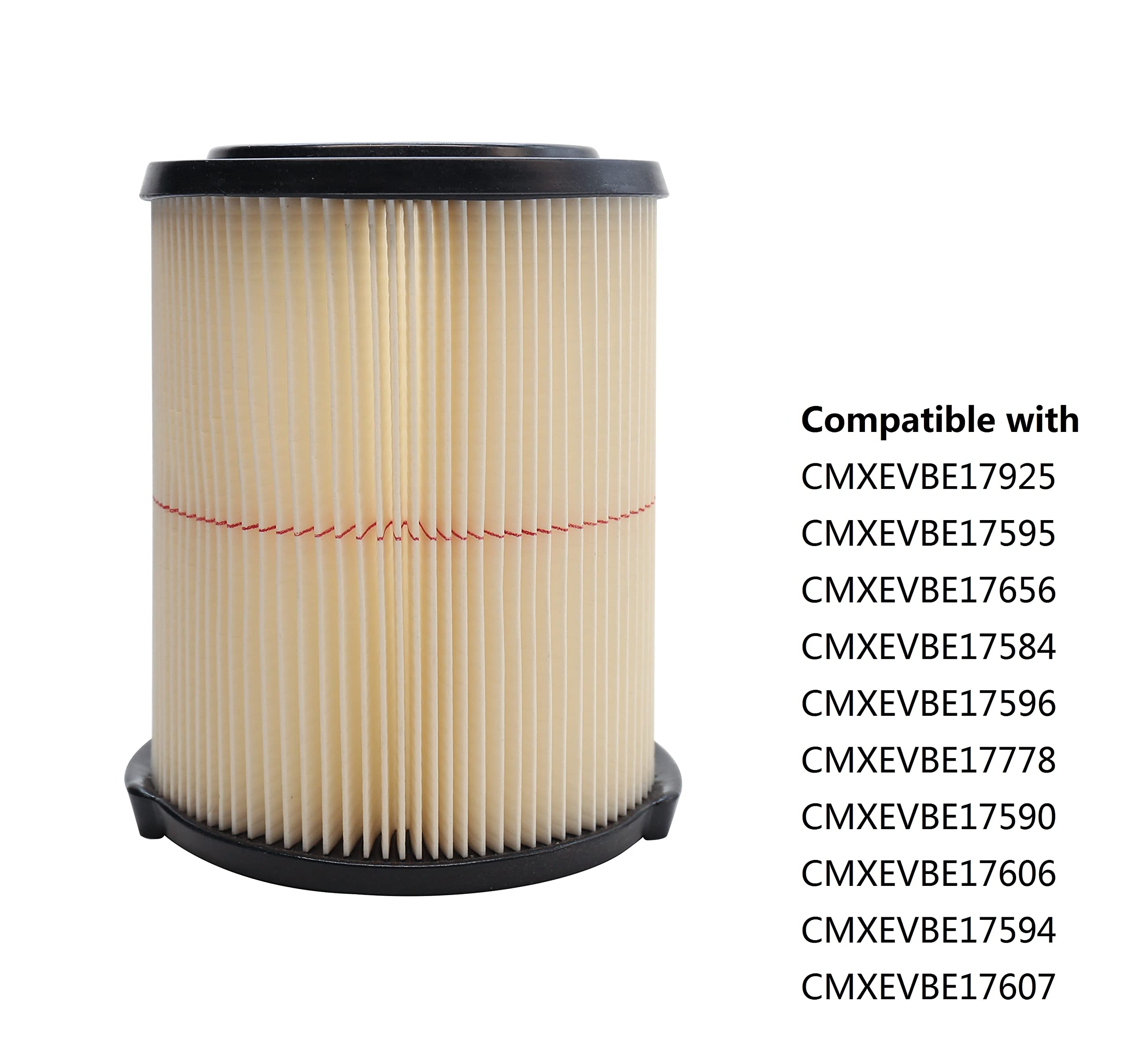 Replacement Filter for Craftsman CMXZVBE38754 938754 Red Stripe
