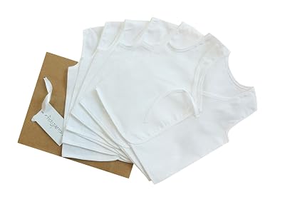 Picksparrow Cotton Unisex Pure Newborn Baby Clothes/Cambric Skinny Fit Jhablas/Sleeveless Tops/Vests/Newborn Essentials 