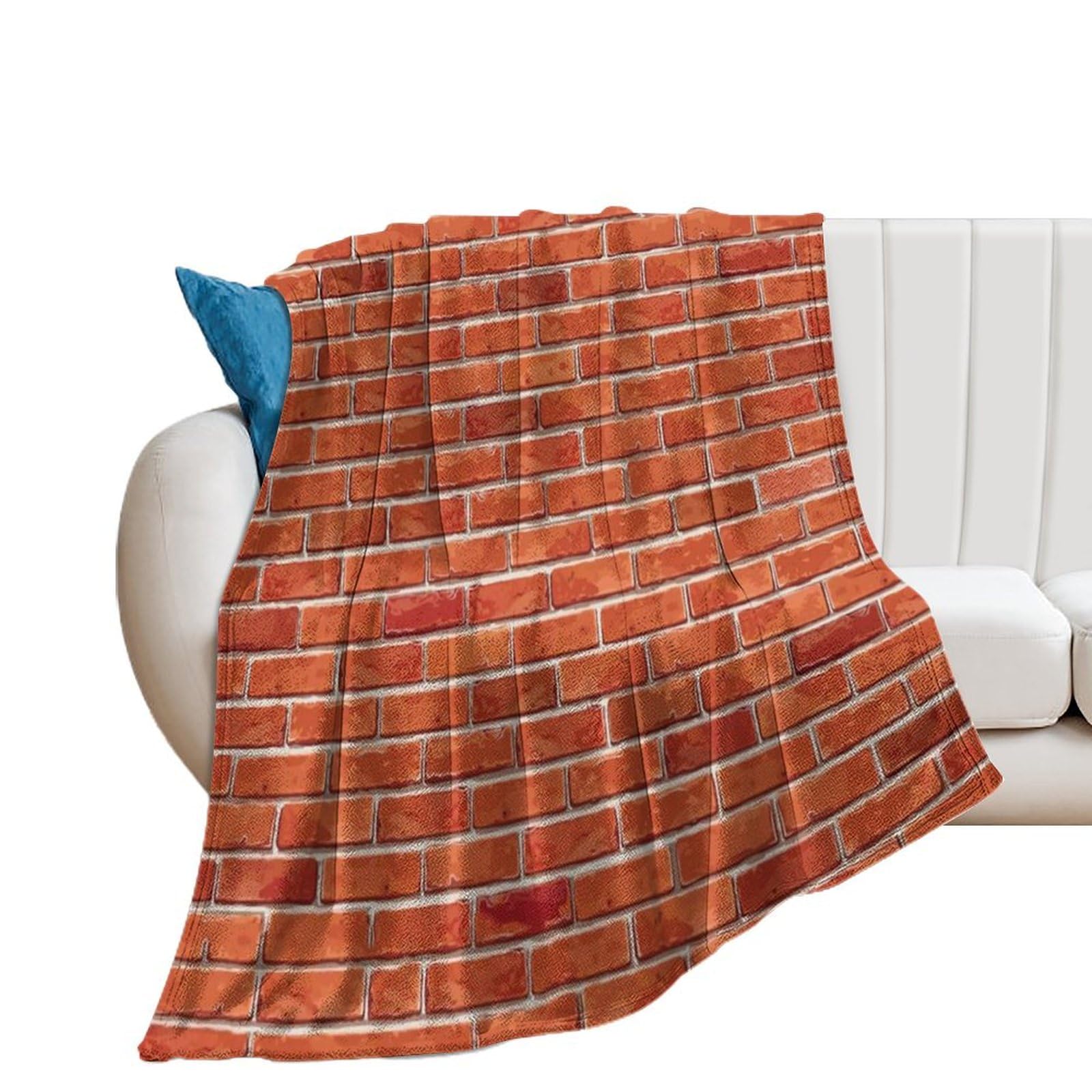 Couverture en flanelle pastèque douce pour lit et canapé de salon