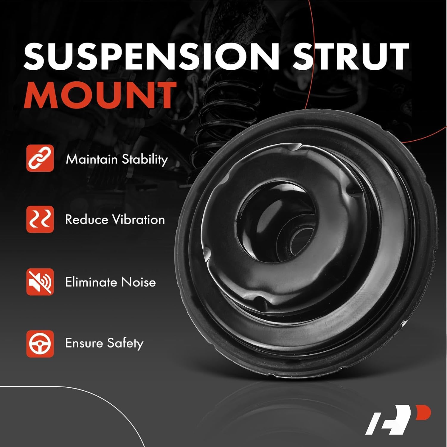 A-Premium Front Suspension Strut Mount Compatible with Chevrolet Cruze Volt 2011-2015 Cruze Limited 2016 Buick Verano Cascada