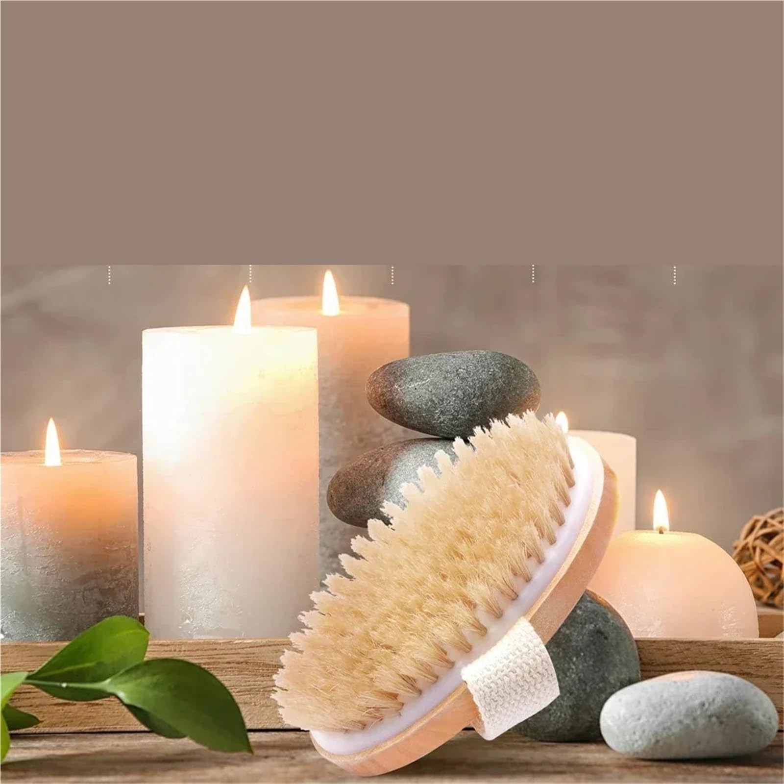 RüCkenbüRste 2Pcs Peeling Holz Körper Massage Dusche Pinsel Borsten Bad Pinsel Weiche Frau Mann Hautpflege Nass Trocken Körper Pinsel Zum Baden