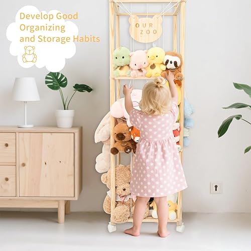 Miniatura 3 de Almacenamiento y organizador de animales de peluche