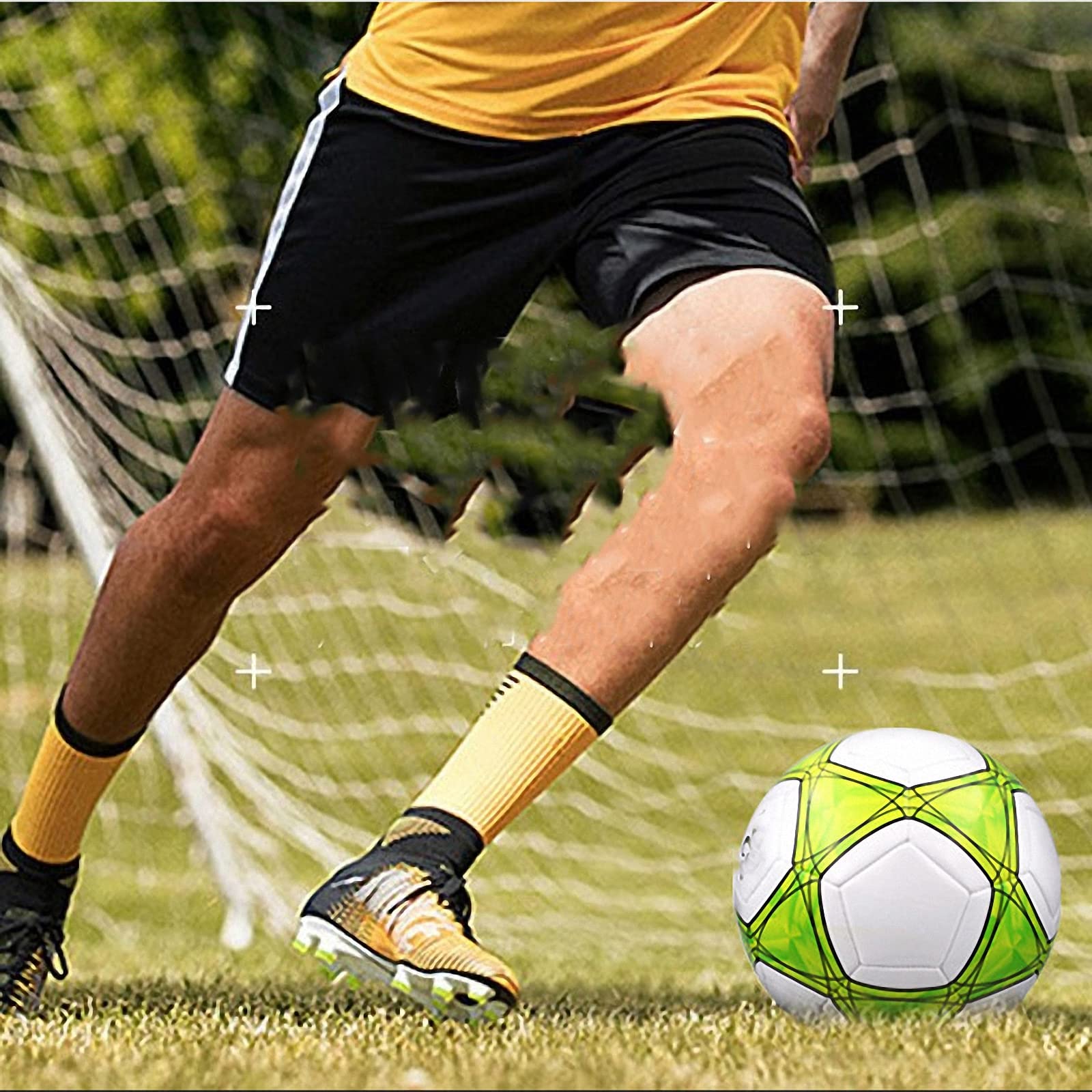 Balón de fútbol Infantil tamaño 3/4/5 con Bomba,Especial para Juegos de Entrenamiento de Adultos,Pelota de Entrenamiento de Rendimiento competitivo Juvenil al Aire Libre