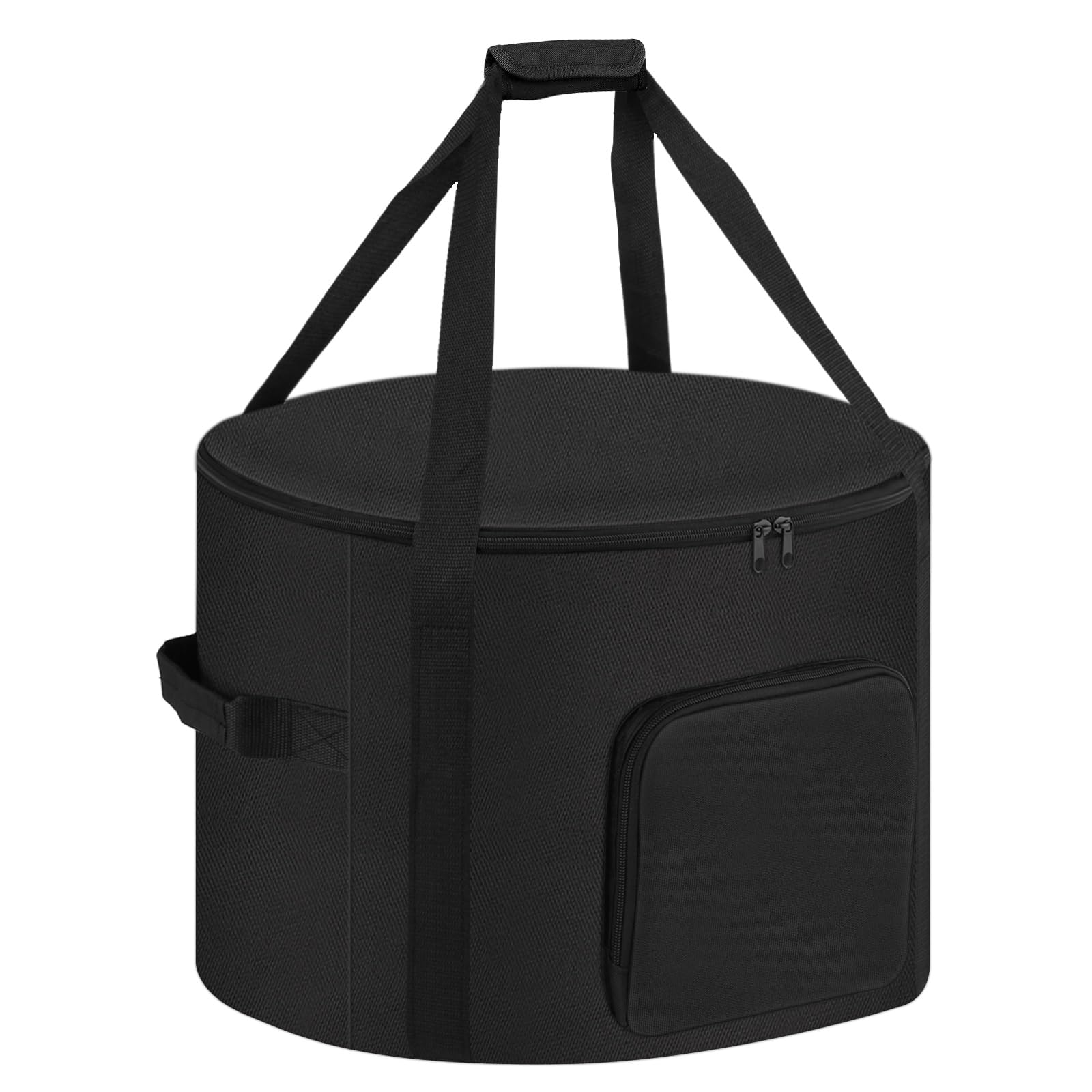 SIRUITON Outdoor Fire Pit Bag Compatible with Outland Firebowl Model 823 870 893, Firebowl Travel Carrying Case for 19-Inch Diameter Propane Gas Fire Pit, Black,Bag Only