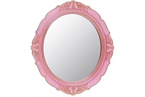 Fun Mirror for Playful Reflections: Vintage Oval