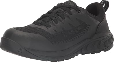 KEEN Utility Mens Arvada Low Height Composite Toe Breathable ESD Industrial Work Sneakers